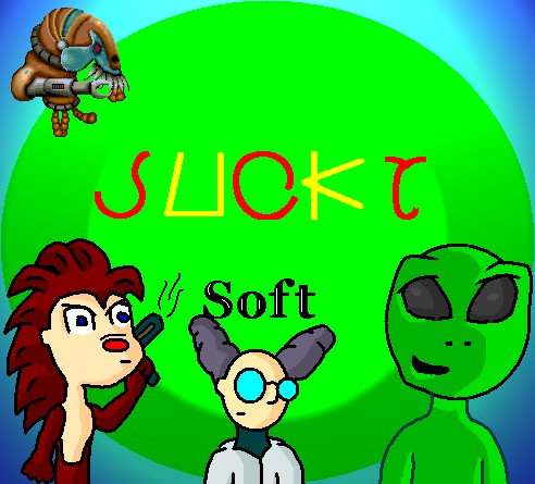 This is the place for the SuckySoft logo. If You can't see it, I highly recommend that you upgrade to another browser.